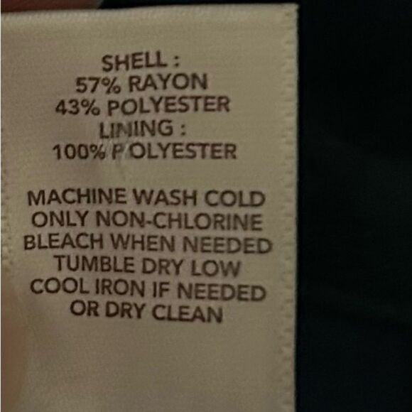 LOFT Blue Green Plaid Long Sleeve Button Front Mini Dress Size XS - Picture 6 of 7